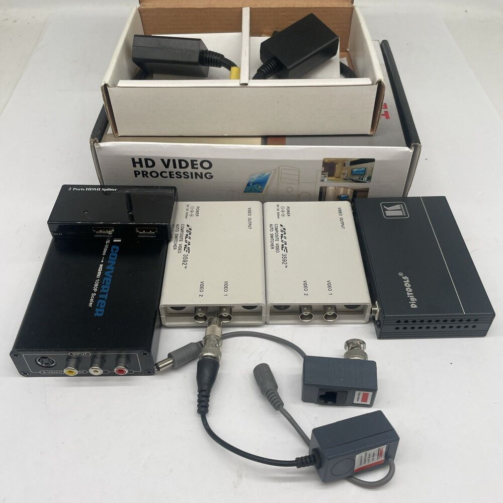Kramer VM-2HXL HDMI Video Switcher Converter Scaler Balun Extender LOT OF 8